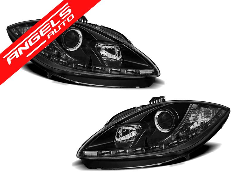 Faruri DRL compatibile cu Seat LEON/ALTEA 2009-2012 Black