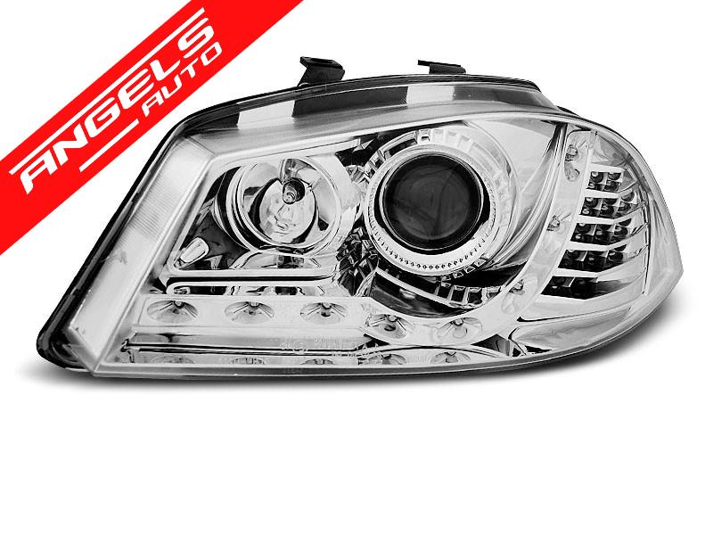 Faruri LED compatibile cu Seat IBIZA 6L 2002-2008 Semnal LED - imagine 4
