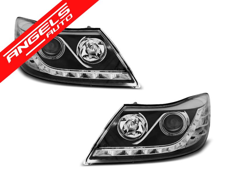 Faruri DAYLIGHT compatibile cu Skoda Octavia (2009-2012) Negru