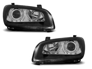 Faruri compatibile cu Toyota RAV4 06.94-06.00 ANGEL EYES Negru