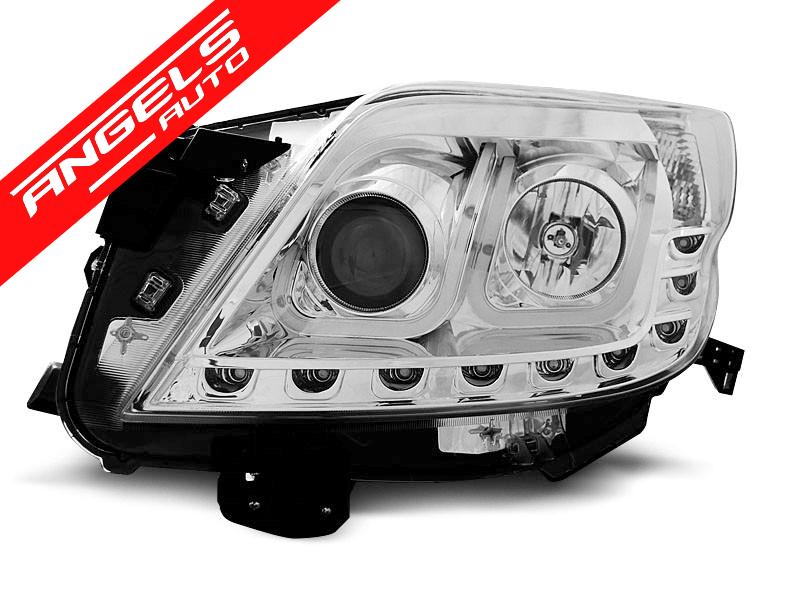 Faruri compatibile cu Toyota Land Cruiser150 09-13 TUBE LIGHT CHROME - imagine 3