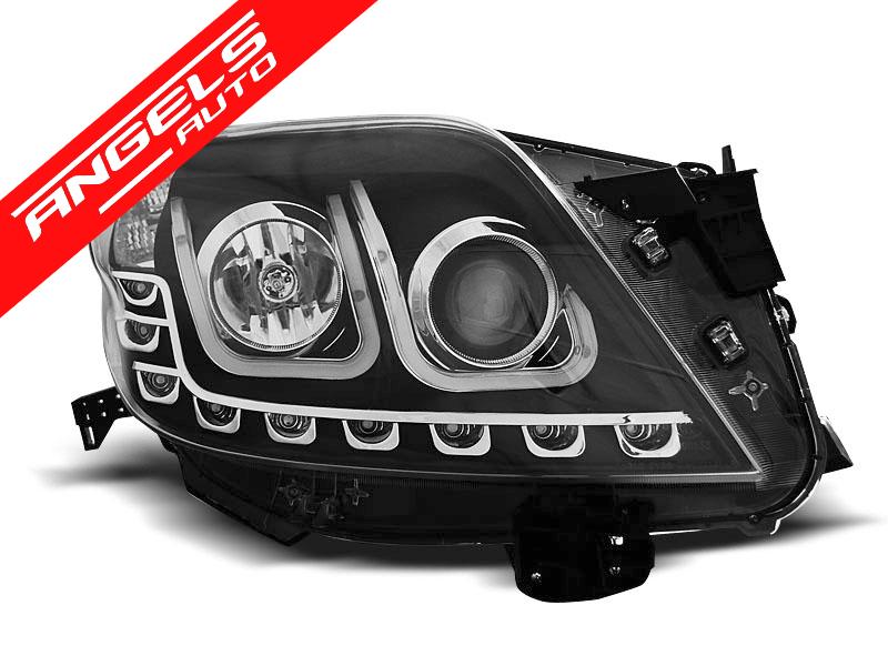 Faruri compatibile cu Toyota Land Cruiser150 09-13 TUBE LIGHT Negru - imagine 2
