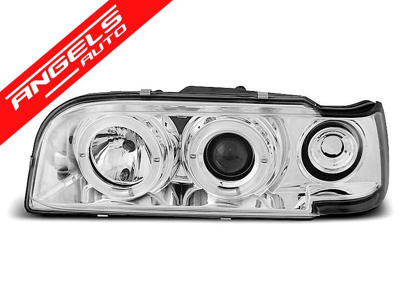 Faruri compatibile cu Volvo 850 92-12.96 ANGEL EYES CHROME - imagine 3