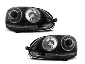 Faruri compatibile cu VW Golf 5 (10.2003-2009) Negru