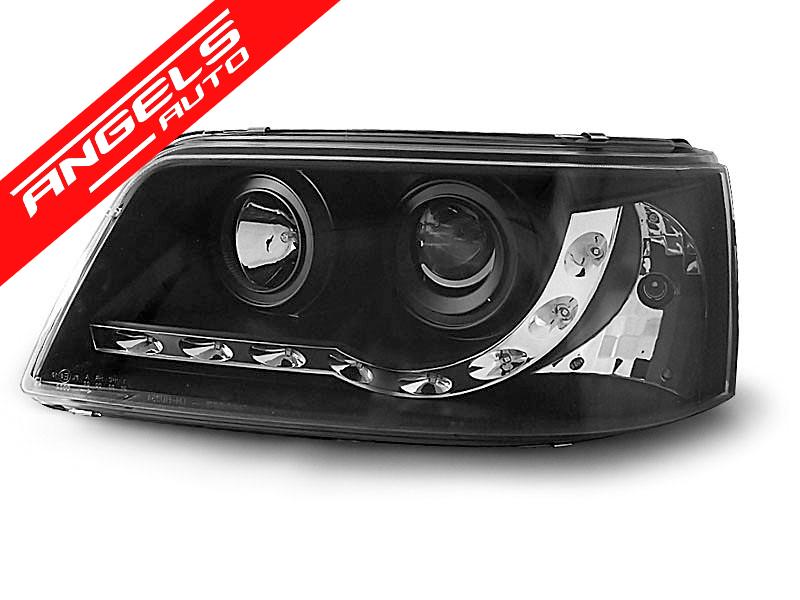 Faruri DAYLIGHT compatibile cu VW T5 (2003-2009) Negru - imagine 3