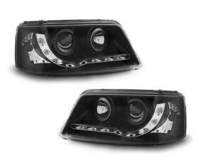 Faruri DAYLIGHT compatibile cu VW T5 (2003-2009) Negru