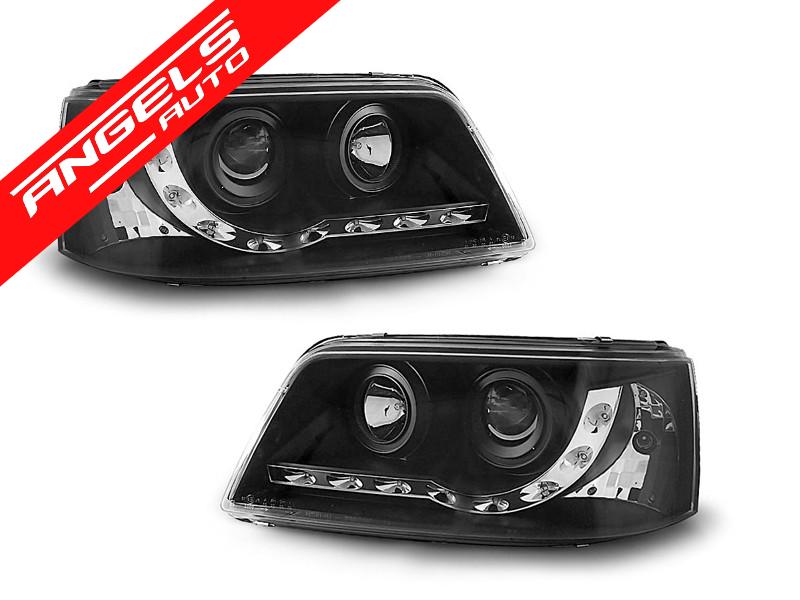 Faruri DAYLIGHT compatibile cu VW T5 (2003-2009) Negru