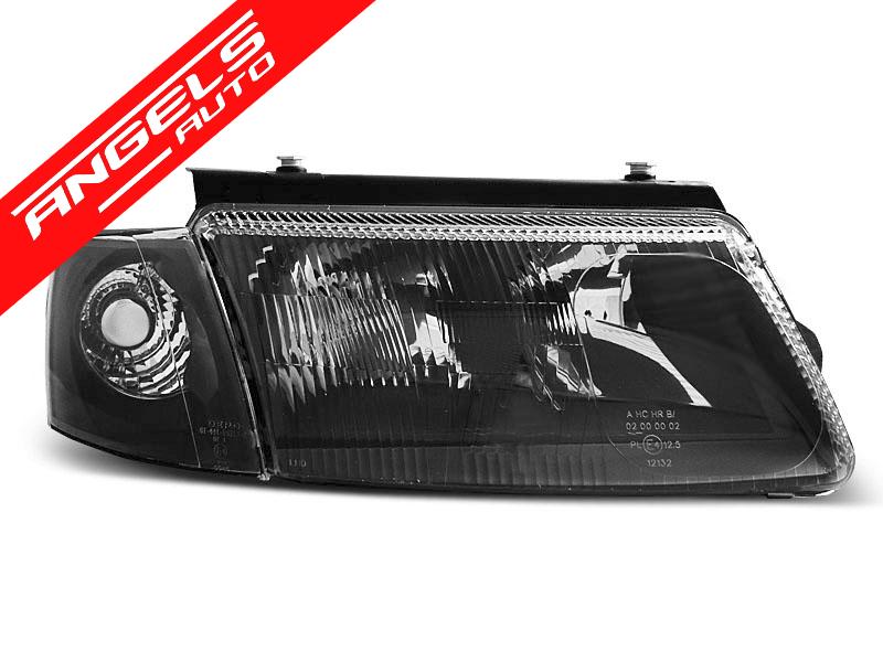 Faruri compatibile cu VW Passat 3B 1996-2000 Fundal Negru - imagine 2