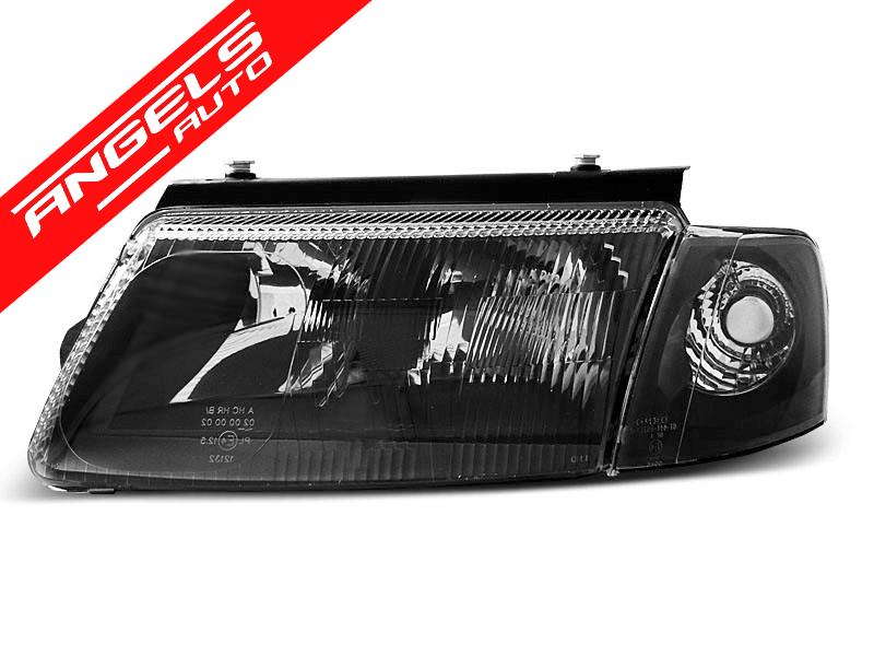 Faruri compatibile cu VW Passat 3B 1996-2000 Fundal Negru - imagine 3