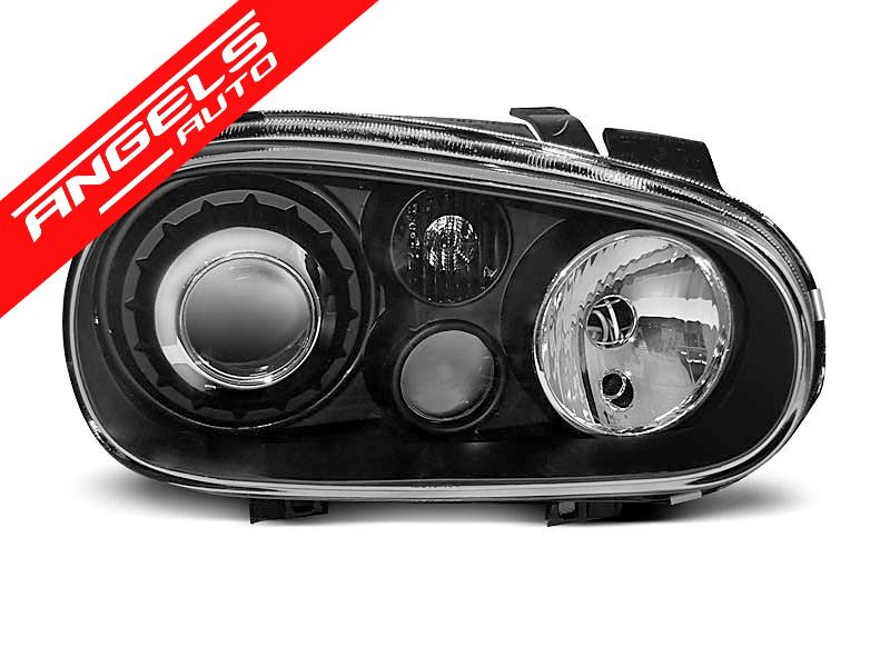 Faruri SPORT compatibile cu VW compatibile cu Golf 4 1997-2003 Black - imagine 3