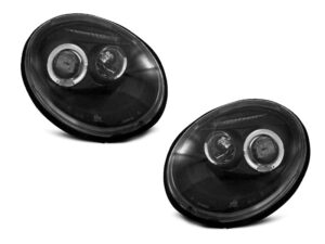 Faruri ANGEL EYES compatibile cu VW NEW BEETLE 1998-2005 Black