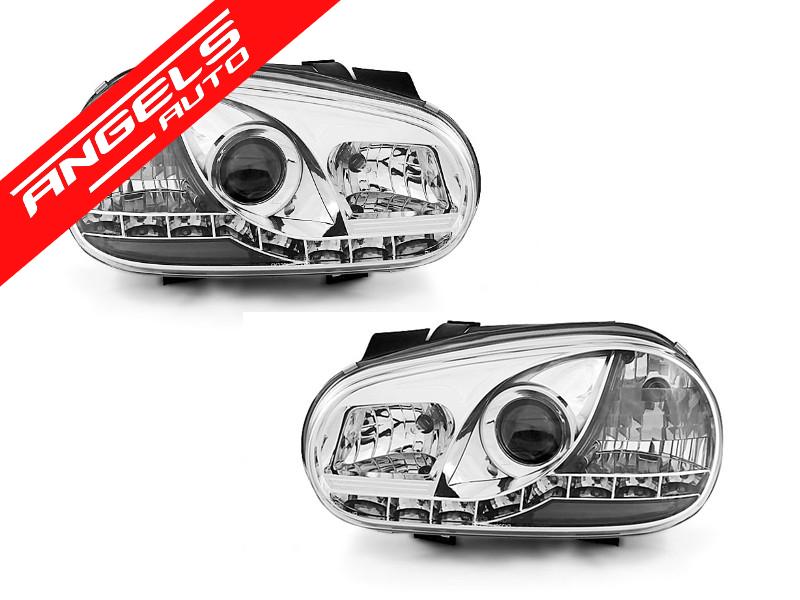 Faruri DAYLIGHT CHROME potrivite pentru compatibile cu VW compatibile cu Golf 4 09.97-09.0