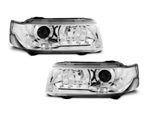 Faruri LED compatibile cu VW Passat B4 1993-1997 Crom