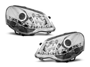 Faruri LED compatibile cu VW POLO 9N3 2005-2009
