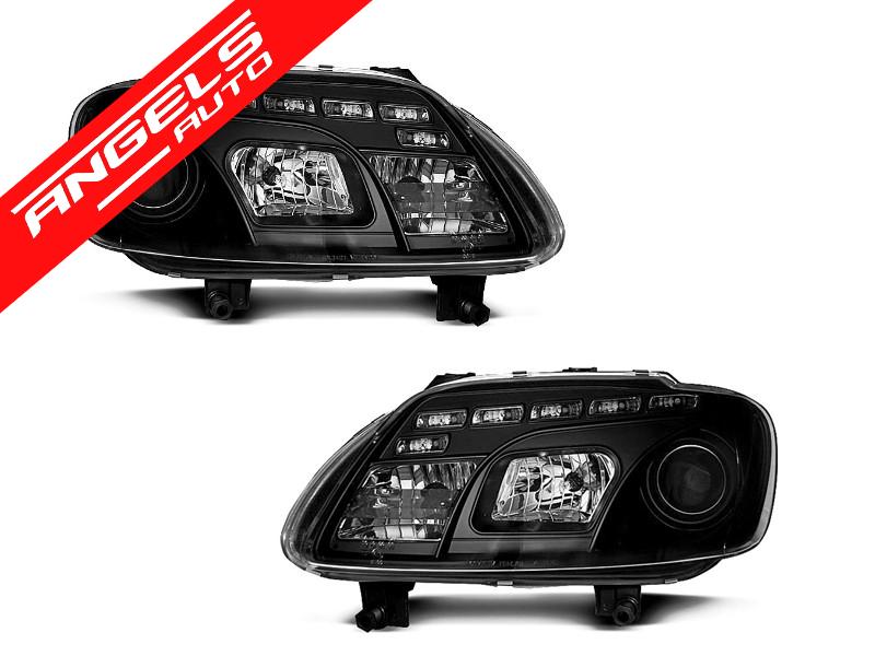 Faruri LED compatibile cu VW TOURAN 2003-2006 Black