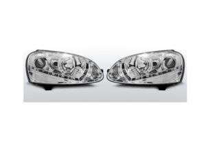 Faruri XENON Faruri DAYLIGHT CHROME potrivite pentru compatibile cu VW compatibile cu  Golf 5 03-08