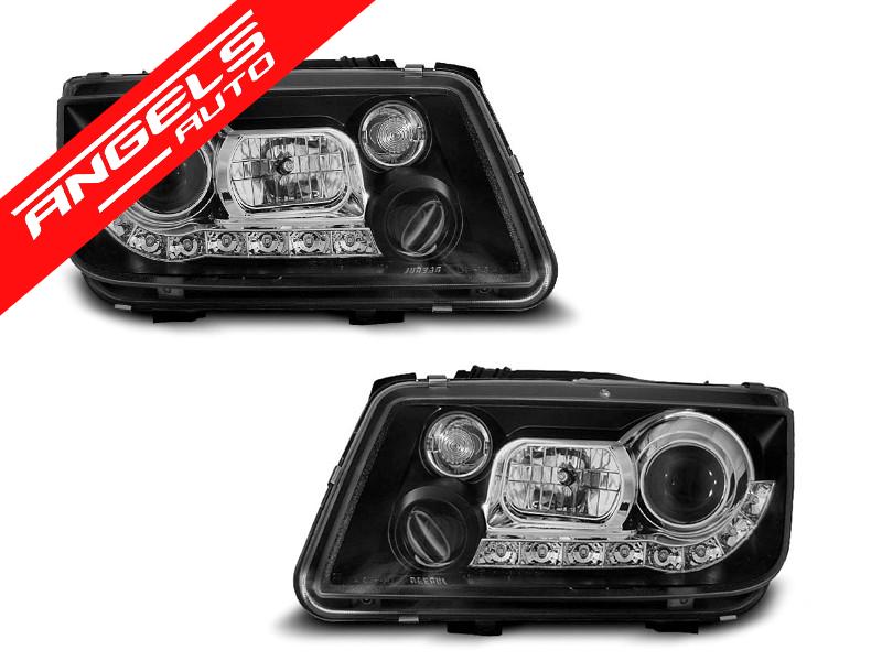 Faruri LED Dayline compatibile cu VW BORA 1998-2005 Black