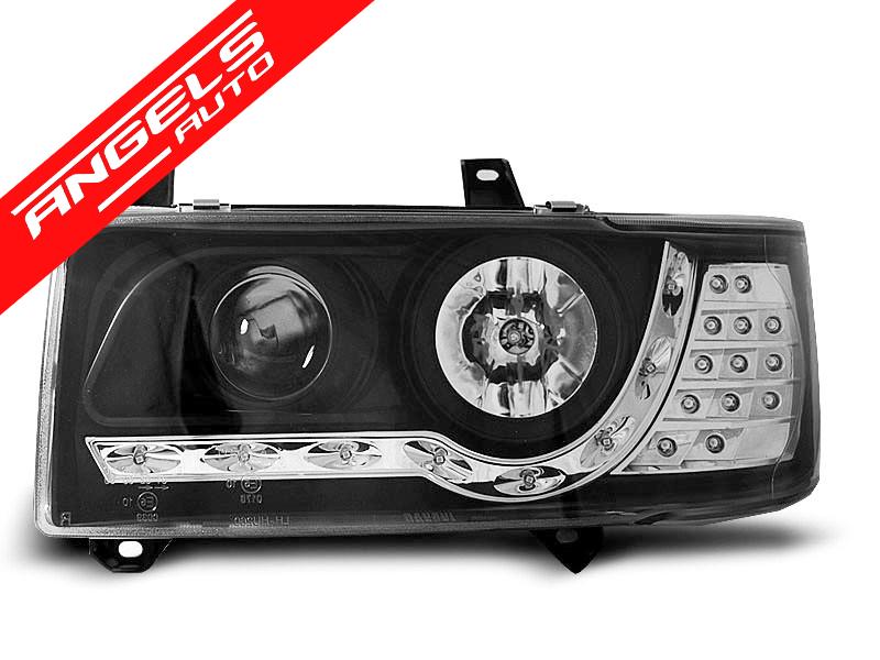 Faruri LED Dayline compatibile cu VW T4 1990-2003 TRANSPORTER Semnal LED - imagine 4