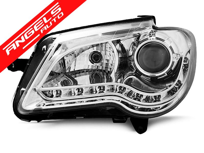 Faruri DAYLIGHT compatibile cu VW Touran (2006-2010) Crom - imagine 3