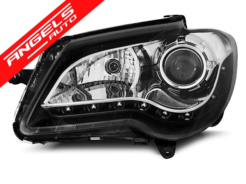Faruri DAYLIGHT compatibile cu VW Touran (2006-2010) Negru - imagine 3