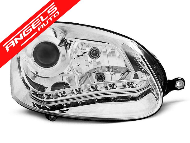 Faruri compatibile cu VW compatibile cu Golf 5 (2003-2007) Daylight Crom - imagine 2