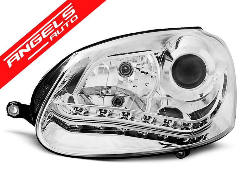 Faruri compatibile cu VW compatibile cu Golf 5 (2003-2007) Daylight Crom - imagine 3
