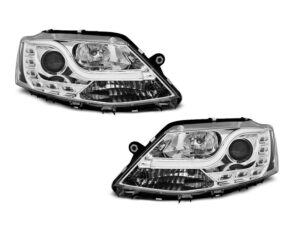Faruri TUBE LIGHT DRL CHROME potrivite pentru compatibile cu VW JETTA VI 1.11-18