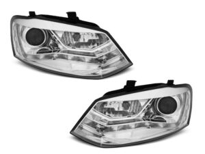 Faruri DAYLIGHT CHROME potrivite pentru compatibile cu VW POLO 6R 09-03.14