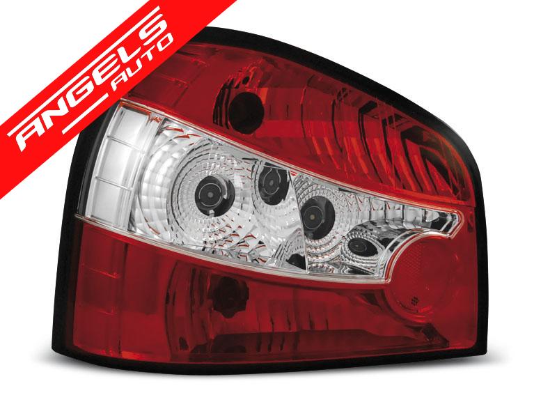Stopuri compatibile cu Audi A3 8L (1996-2000) Rosu-Alb - imagine 2