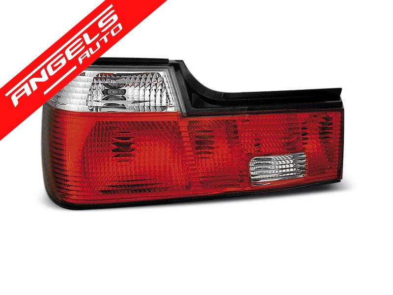 Stopuri compatibile cu BMW Seria 7 E32 (06.1986-04.1994) Rosu Alb - imagine 2