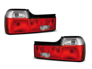Stopuri compatibile cu BMW Seria 7 E32 (06.1986-04.1994) Rosu Alb