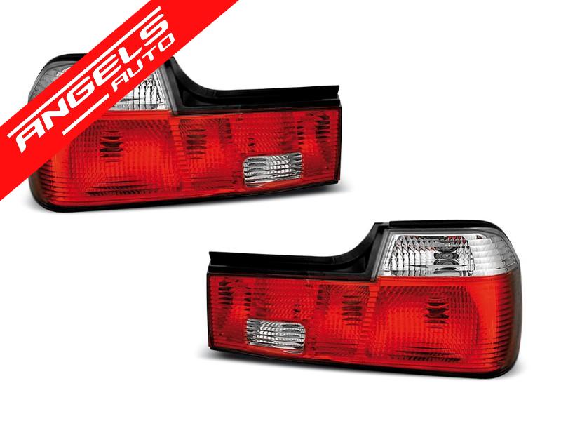 Stopuri compatibile cu BMW Seria 7 E32 (06.1986-04.1994) Rosu Alb