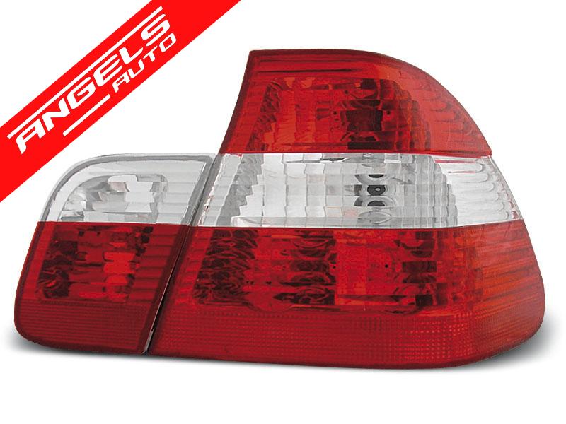 Stopuri compatibile cu BMW Seria 3 E46 Sedan (09.2001-03.2005) Rosu Alb - imagine 2