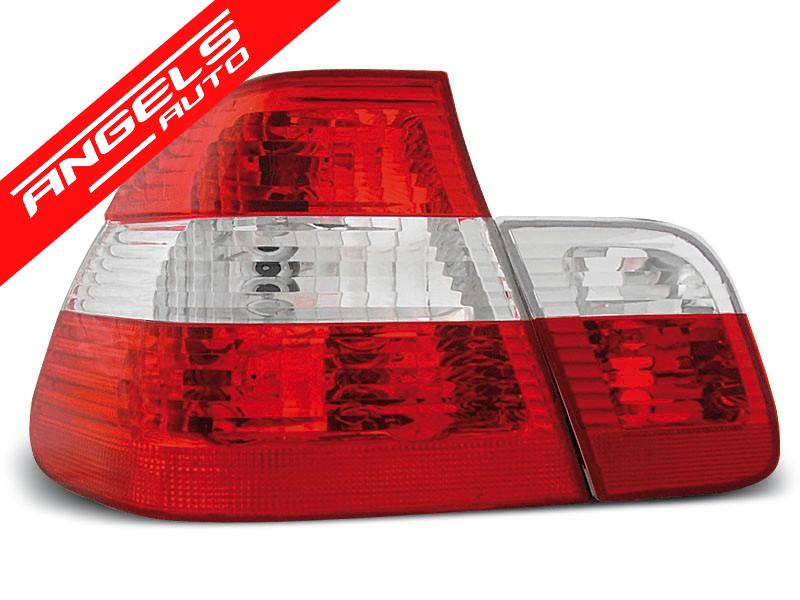 Stopuri compatibile cu BMW Seria 3 E46 Sedan (09.2001-03.2005) Rosu Alb - imagine 3