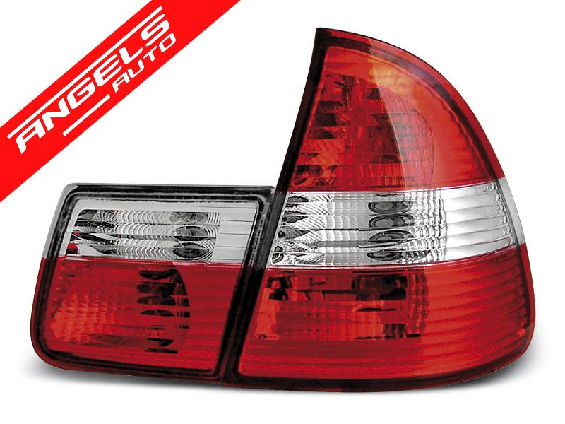 Stopuri compatibile cu BMW E46 (1999-2005) Touring Rosu-Alb - imagine 2