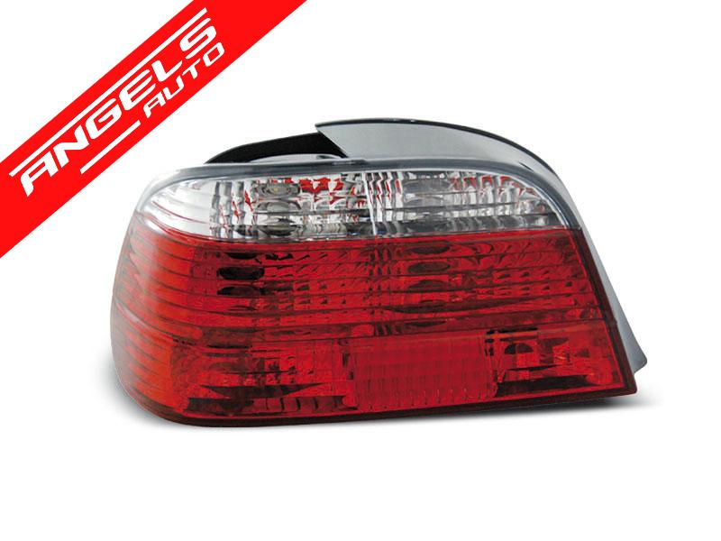 Stopuri compatibile cu BMW E38 (1994-2001) Rosu-Alb - imagine 2