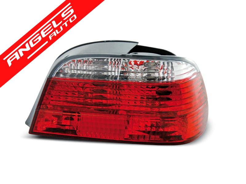 Stopuri compatibile cu BMW E38 (1994-2001) Rosu-Alb - imagine 3