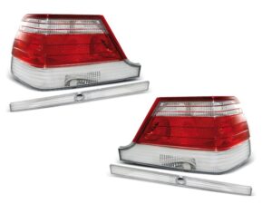 Stopuri compatibile cu Mercedes W140 (1995-1998) Rosu Alb