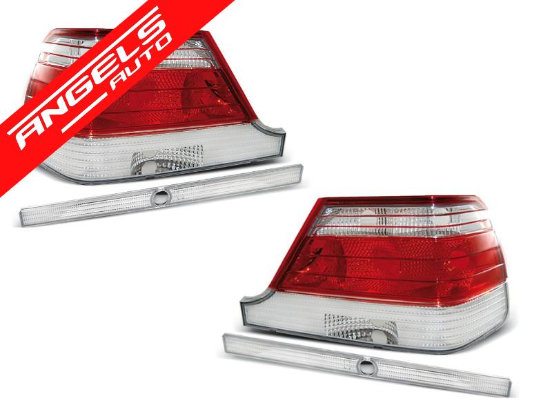 Stopuri compatibile cu Mercedes W140 (1995-1998) Rosu Alb