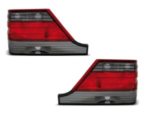 Stopuri compatibile cu Mercedes W140 (1995-1998) Rosu Fumuriu