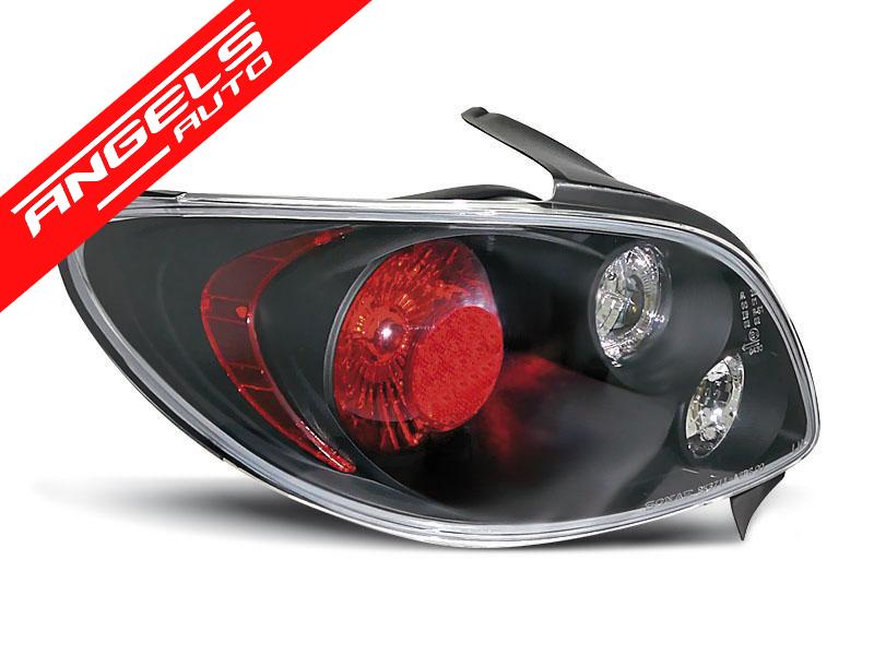 Stopuri compatibile cu PEUGEOT 206 Hatchback 3D 5D (10.1998-up) Negru - imagine 2