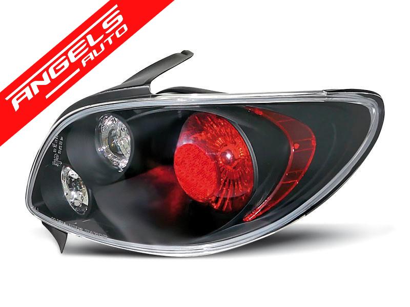 Stopuri compatibile cu PEUGEOT 206 Hatchback 3D 5D (10.1998-up) Negru - imagine 3