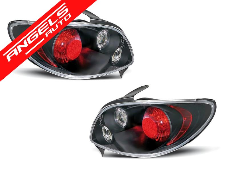 Stopuri compatibile cu PEUGEOT 206 Hatchback 3D 5D (10.1998-up) Negru