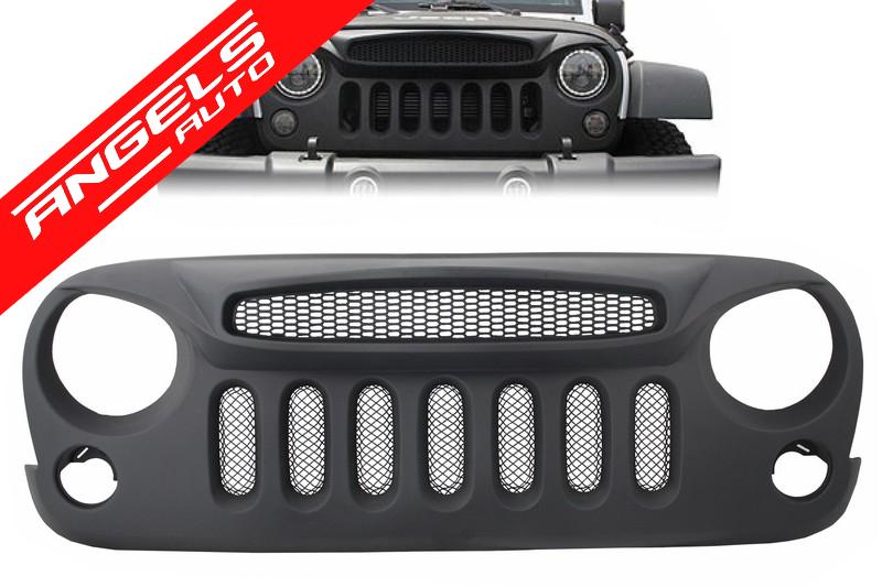 Grila Centrala cu Faruri Full LED CREE Dublu Proiector JK (2007+) Look - imagine 3