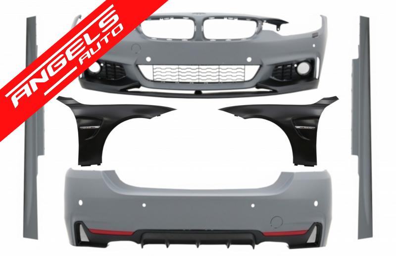 Kit Exterior Complet compatibil cu BMW F32 F33 (2013-2016) cu Aripi Laterale