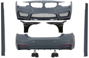 Pachet Exterior Complet compatibil cu BMW Seria 4 F32 F33 (2013-up) M4 Look