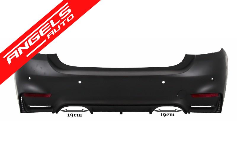 Pachet Exterior Complet compatibil cu BMW F32 F33 Look cu Aripi Laterale si Capota - imagine 3