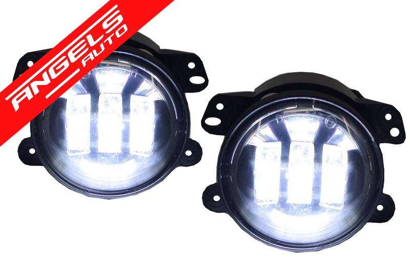 Proiectoare Full LED CREE Dublu Proiector compatibile cu Jeep Wrangler JK TJ (2007-2017) - imagine 5