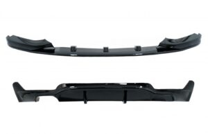 Prelungire Bara Fata cu Difuzor Bara Spate compatibila cu BMW F32 F33 F36 (2013-up)