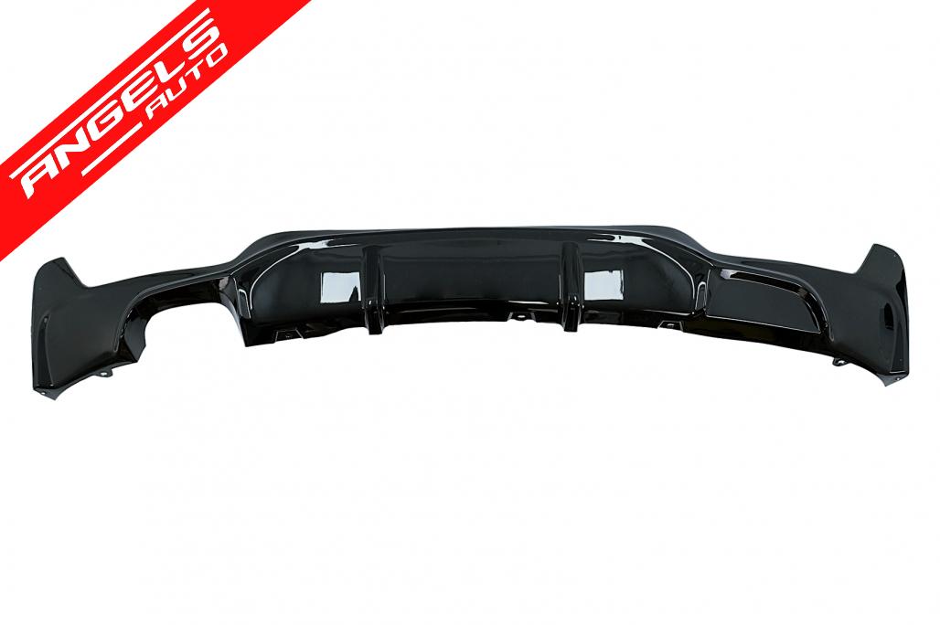 Prelungire Bara Fata cu Difuzor Bara Spate compatibila cu BMW F32 F33 F36 (2013-up) - imagine 5